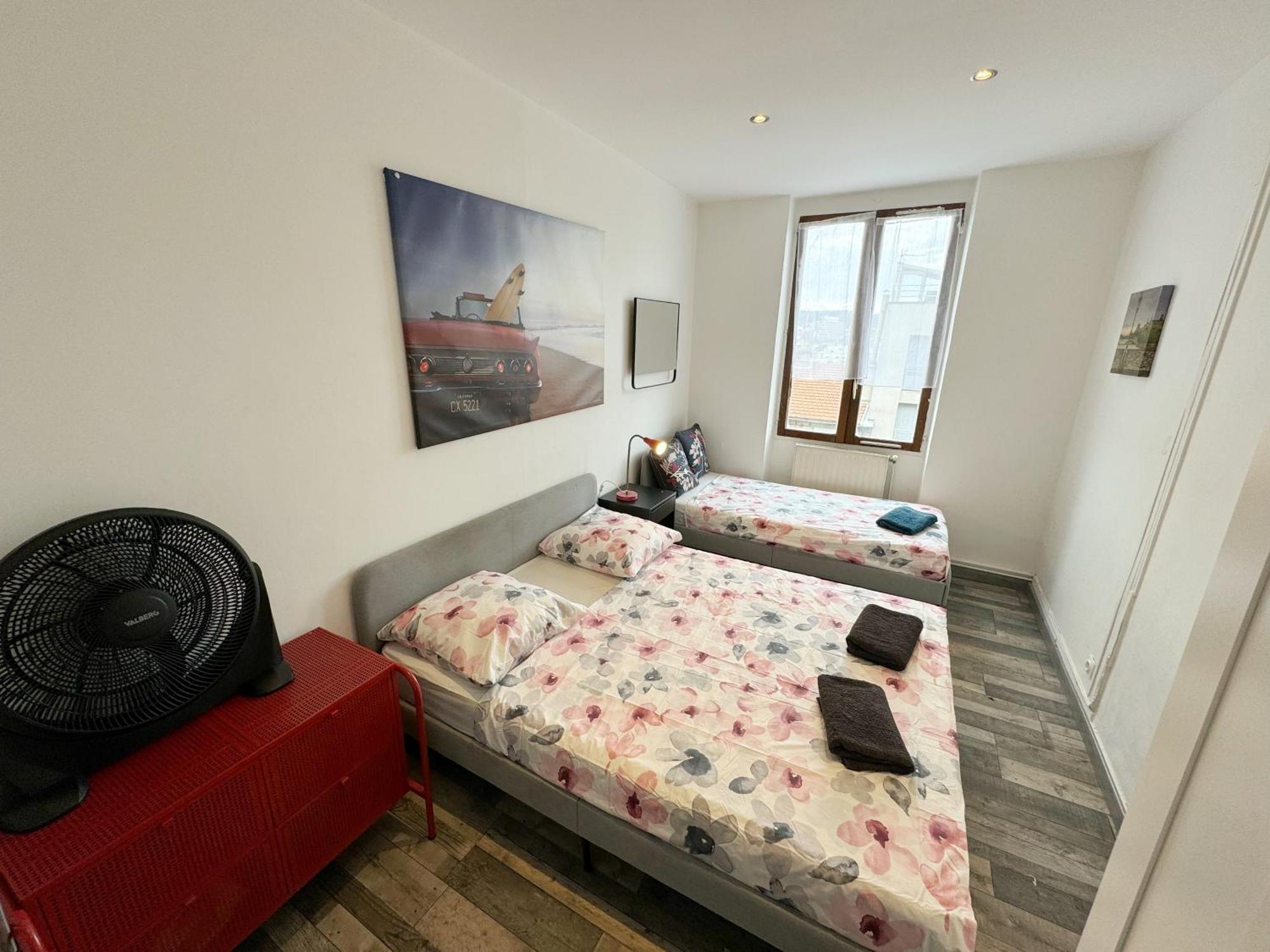 012 Chic & Cosy F2 34m2 Hypercentre Wifi Smart Tv Netflix * Saint-Etienne (Loire)