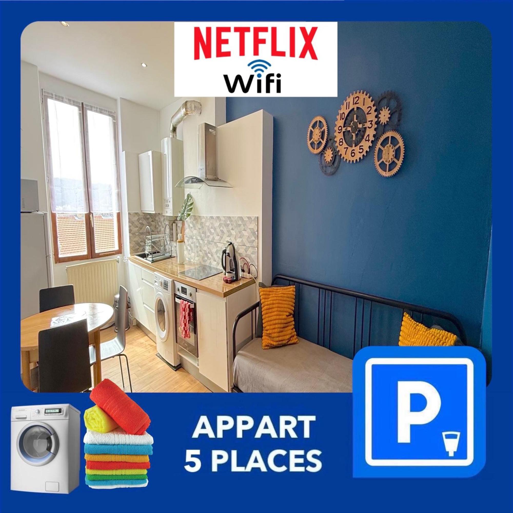 012 Chic & Cosy F2 34m2 Hypercentre Wifi Smart Tv Netflix Apartment *